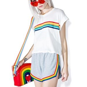 🌈Retro Rainbow Zone Tee🦄